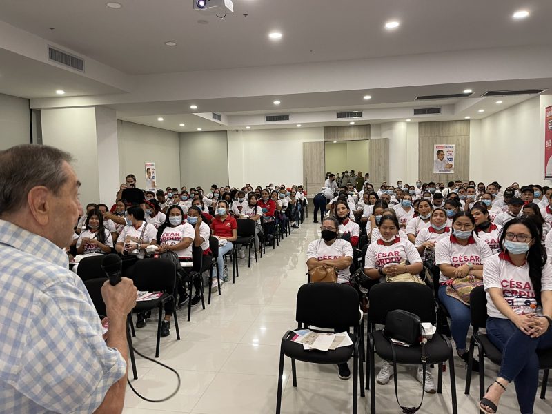 Cesar Lorduy continúa recibiendo cientos de apoyos en su recorrido al Senado 2