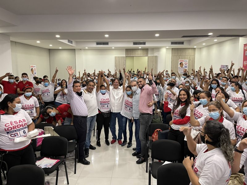 Cesar Lorduy continúa recibiendo cientos de apoyos en su recorrido al Senado 8
