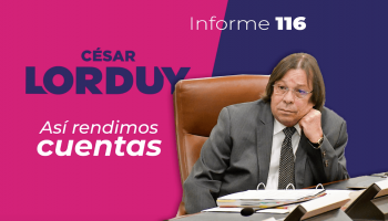 Informe 116 de Cesar Lorduy