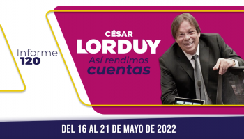 Informe 120 de Cesar Lorduy