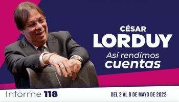 Informe 118 de Cesar Lorduy