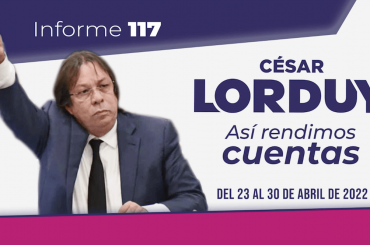Informe 117 de Cesar Lorduy