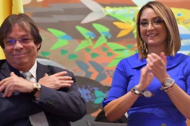 Cesar Lorduy y Jennifer Arias