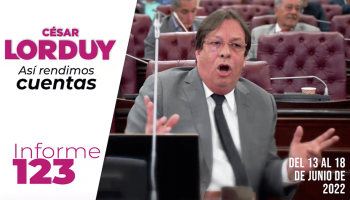 Informe 123 de Cesar Lorduy