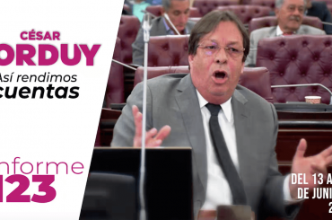 Informe 123 de Cesar Lorduy