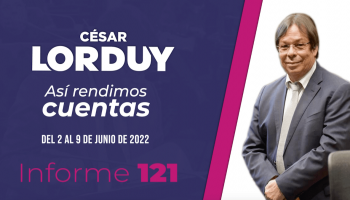 Informe 121 de Cesar Lorduy