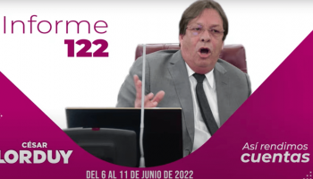 Informe 122 de Cesar Lorduy