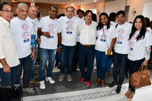 Cesar Lorduy y Arturo Char en encuentros con sectores sociales durante campaña al Congreso 62