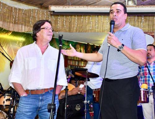 Cesar Lorduy y Arturo Char en encuentros con sectores sociales durante campaña al Congreso 115