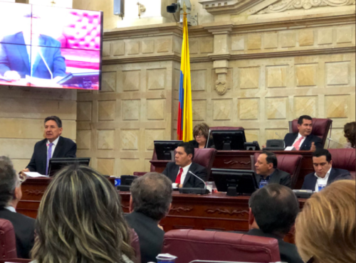 Lorduy asistió a foro de reforma a la justicia con Néstor Humberto Martínez 2