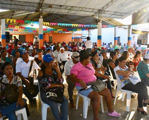 Santa Lucía recibió con alegría, aceptación y compromiso a César Lorduy y Arturo Char 3