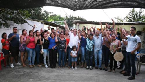 Lorduy y Char desde Baranoa, Atlántico, en su campaña al Congreso de la República 19