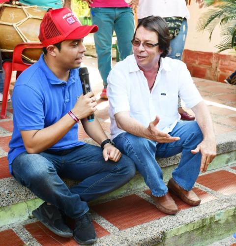 Lorduy y Char desde Baranoa, Atlántico, en su campaña al Congreso de la República 12