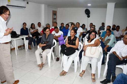 Cesar Lorduy y Arturo Char en encuentros con sectores sociales durante campaña al Congreso 107