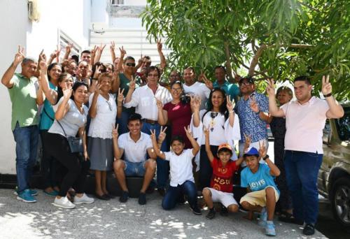 Desde Galapa, César Lorduy y Arturo Char continúan su recorrido por el Atlántico 58