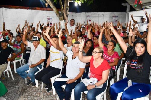 Desde Galapa, César Lorduy y Arturo Char continúan su recorrido por el Atlántico 52