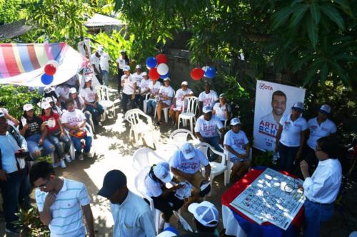 Desde Galapa, César Lorduy y Arturo Char continúan su recorrido por el Atlántico 48