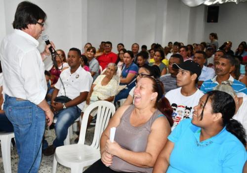 Cesar Lorduy y Arturo Char en encuentros con sectores sociales durante campaña al Congreso 38