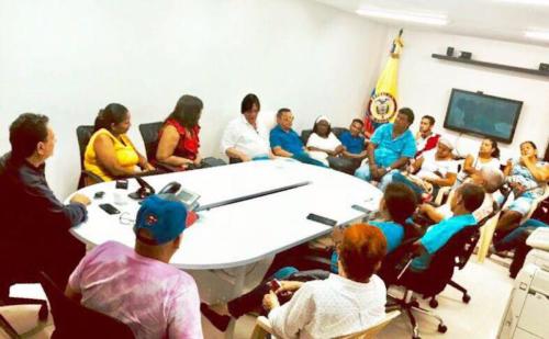 Cesar Lorduy y Arturo Char en encuentros con sectores sociales durante campaña al Congreso 48