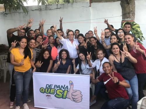 Cesar Lorduy y Arturo Char en encuentros con sectores sociales durante campaña al Congreso 39