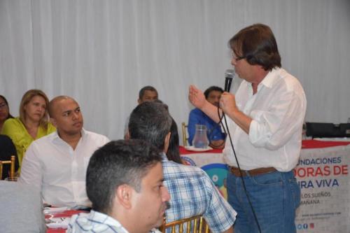 Cesar Lorduy y Arturo Char en encuentros con sectores sociales durante campaña al Congreso 50