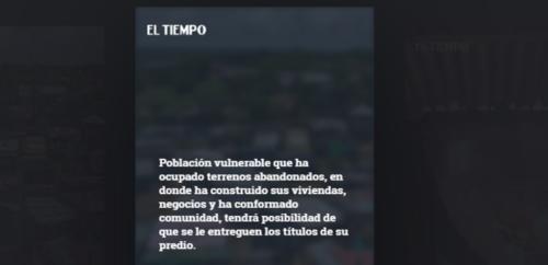 Así es el proyecto que legalizaría predios para la población vulnerable de autoría de Char y Lorduy 2